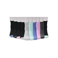 thumbnail image 4 of No Boundaries Women's Graphic Shortie Crew Socks, 10-Pack, Shoe Size 4-10, 4 of 5
