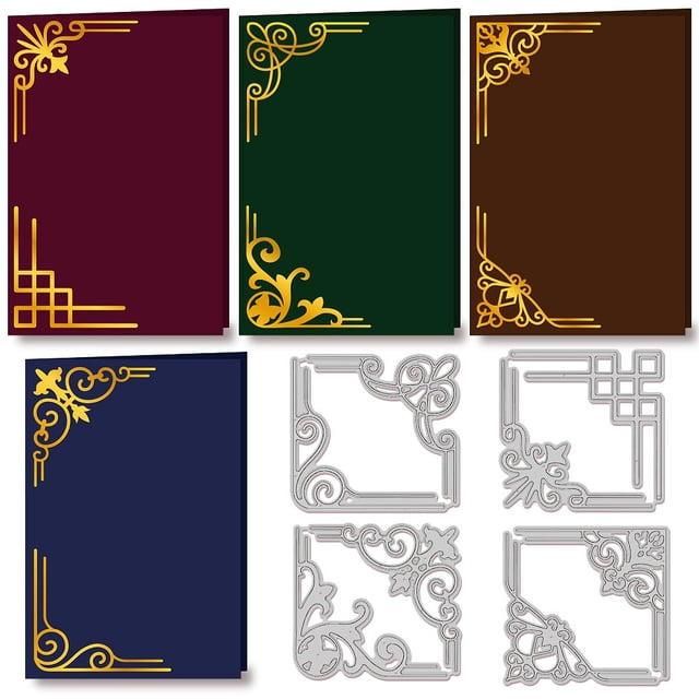 CHUANK 1Set Flower Cutting Dies Wooden Die Cutting Leather Flower Die Cut Stencils DIY Fabric Cutting Mold Template with Anti-Cracking Plastic Protective Box and EVA Foam for Crafts Flowe