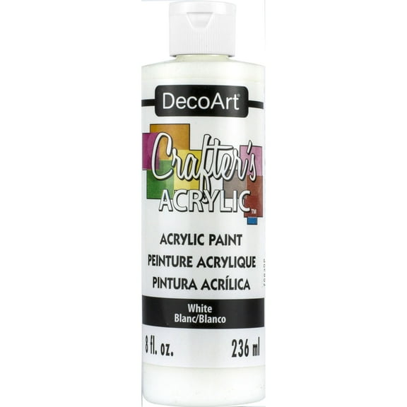 DecoArt Crafter's Acrylic Paint, 8 oz., Navy Blue