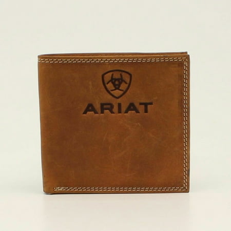 Ariat Mens Bifold Wallet Embossed Logo