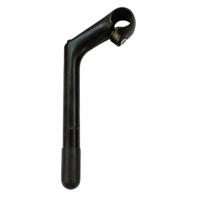 Tige de Barre de Hale Style Rétro, Forme Col de Cygne Portable, Alliage d'Aluminium Noir Résistant à l'Usure Robuste BMX Vélos 80x25.4x25.4x180mm