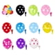 thumbnail image 5 of Cateissary 100 piezas de globos de lunares de látex de peso ligero diseño de globo de punto de onda accesorios de fotos coloridos cumpleaños Kits de decoración para fiestas Punto rojo/blanco, 5 of 6