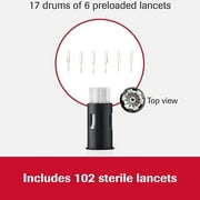 Accu-Chek FastClix Lancet for Lancing Device Needle Multiple Depth Settings 1 Box(s), 102 /Box
