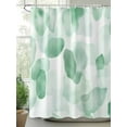 thumbnail image 3 of Ombre Green Boho Waterproof Fabric Shower Curtain, Multicolored Tie Dye Abstract Art Shower Curtain for Bathroom Curtains Bathtubs Hotel Washable Shower Curtains with 12 Hooks Stall 54x78in, 3 of 6
