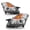 Chrome, variant on BRYGHT-Chrome Headlights For 2007 2008 2009 Nissan Altima Chrome Housing Amber Corner Headlights Lamps