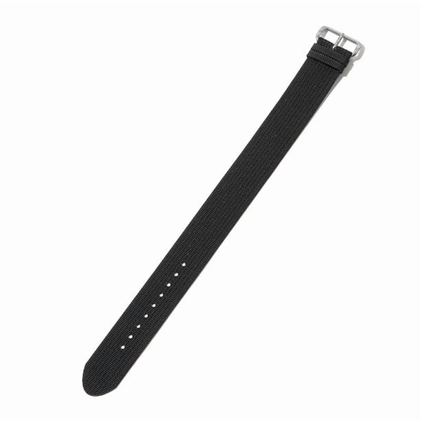 Correa de nylon para relojes deportivos correa ajustable de 20 mm • Nylon tejido suave y transpirable • Hebbilla segura con doble cierre • Ajusta muñecas de 4,7"-9,0"