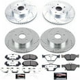 thumbnail image 3 of PowerStop Front and Rear Z26 Street Warrior Carbon-Fiber Ceramic Brake Pad and Drilled and Slotted Rotor Kit Fits: SUBARU Select Models K7357-26, 3 of 9