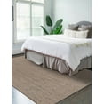 thumbnail image 3 of 3x6 Ft Gray Jute Area Rug | Handmade | Solid Farmhouse Design | Natural Jute Rug for Living Room | Dining Room | Bedroom | Kitchen | Hallway | Entryway, 3 of 5