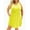 Yellow, variant on LYEAA Dresses for Women Plus Size Crew Neck Sleeveless Flowy Midi Dresses Solid Casual Dressy Pullover Dresses Comfort Vacation Dresses with Pockets Yellow 3XL