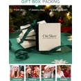 thumbnail image 3 of ChicSilver Sterling Silver Initial Necklace for Women Choker Necklace Dainty Waterproof Silver Letter A Pendant Hypoallergenic Jewelry Christmas Graduation Birthday Anniversary Gifts for Her, 3 of 10