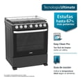 thumbnail image 2 of Estufa Mabe 30 Pulgadas con Capelo WEM7657CSISN0 Negra, 2 of 4