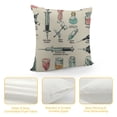 thumbnail image 4 of YINGXI  Says I am Nurse Gifts Pillow Covers, Nurse Gifts for Women, Nurse Appreciation Gifts, Nurse Practitioner Gifts, Nurses Week Gifts, School Nurse Gifts, Registered Nurse RN Gifts 12x12in, 4 of 5