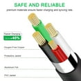 thumbnail image 3 of Aprelco 5ft AC IN Power Cord Cable Compatible with EverStart Lot 11480 1200A 600A Jump Starter Box, 3 of 5