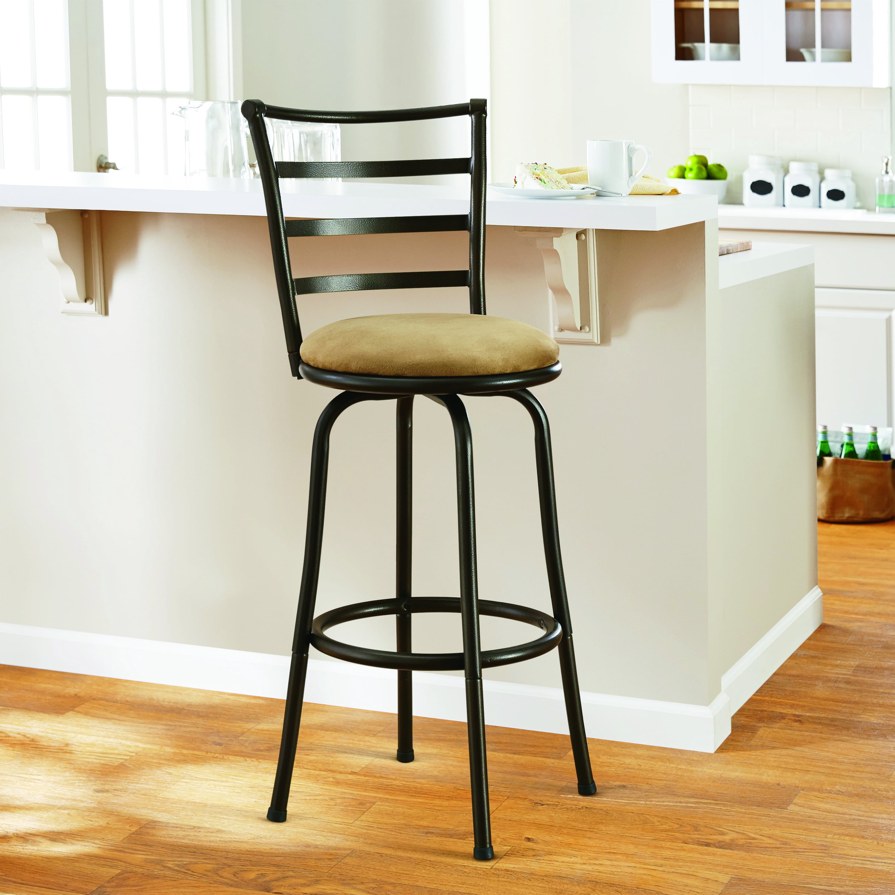 mainstays adjustable bar stool