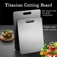 thumbnail image 2 of POINTERTECK Cutting Board  Titanium Cutting Board  Taima Titanium Cutting Board  5 Sizes 100% Pure Titanium Cutting Board  Easy To Clean & Free Of Impurities (L-39 * 28CM), 2 of 7