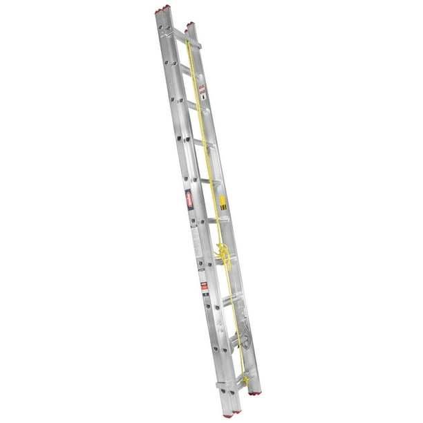 Escalera De Extensión De Aluminio Akron 20 Escalones 77-28 150kg Akron Herramientas Escalera Extensión de Aluminio Tipo III