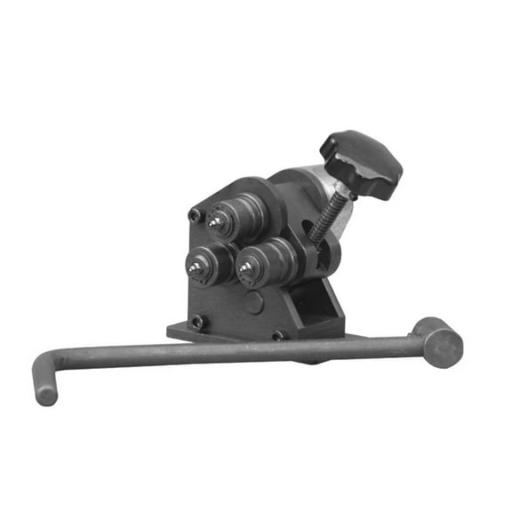 PR-3 Manual Rolling Machine, Three Roll ar Drive Bending Tools, Stainless Steel Plate Metal Small Hand-Cranking Pipe Bender 32MM ,Sturdy and Durable