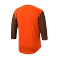 thumbnail image 2 of Mitchell & Ness Mens Throwback Cleveland Browns Graphic T-Shirt, Orange, Small, 2 of 3