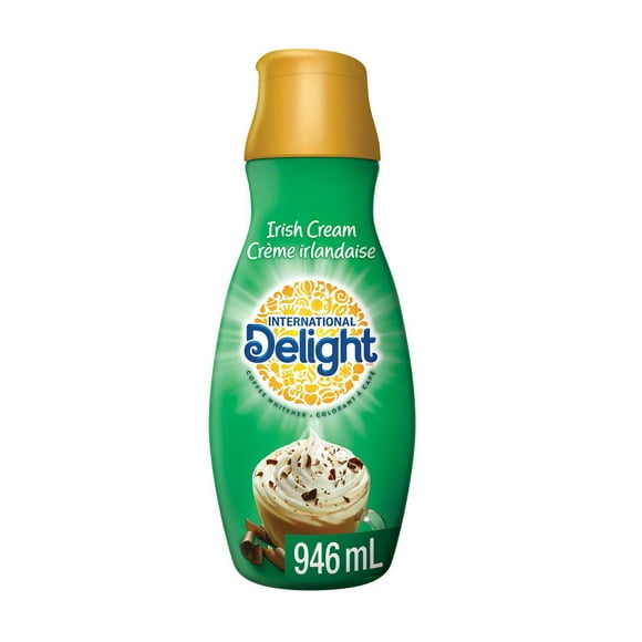 International Delight Irish Creme Coffee Creamer, 946 mL, 946ml Coffee Whitener