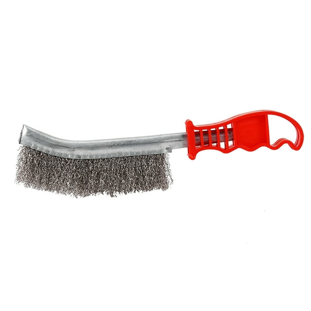 Brosse à Fil Brosse à Main Robuste Brosse à Main en Acier Inoxydable Soies Rouille Outil d'Enlèvement de Peinture Nouveau