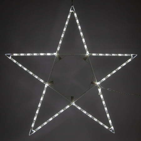 Kringle Traditions 48 Cool White Led Star Light Fold Kringle Traditions 48 Cool White Led Star Light Fold Flat Outdoor Lighted Com