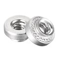 thumbnail image 5 of Unique Bargains Self -Clinching Nuts,#4-40x0.11-Inch Stainless Steel Rivet Nut Round Head Steel Metal Sheet Mounting Fastener 50pcs, 5 of 5