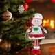 thumbnail image 3 of Muñeca de decoración navideña de mesa Figura de escritorio Muñeca de peluche de dibujos animados linda Navidad Femenino, 3 of 8