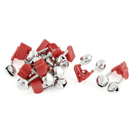 Unique Bargains 10 Pcs Fishing Angling Rod Clamp Tip Bite Alert Clip Alarm Bells Ring