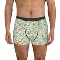 thumbnail image 2 of Bingfone Green Rabbit Men's Underwear - Casual Stretch Boxer Briefs-XX-Large, 2 of 7