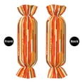 thumbnail image 4 of Candy Pillow With Pillow Core 24.6×9.8in Durable Cord Opening And Closing Design Waterproof And Easy To Install Orangered Stripe Hand-Drawn Sketch_2, 4 of 8