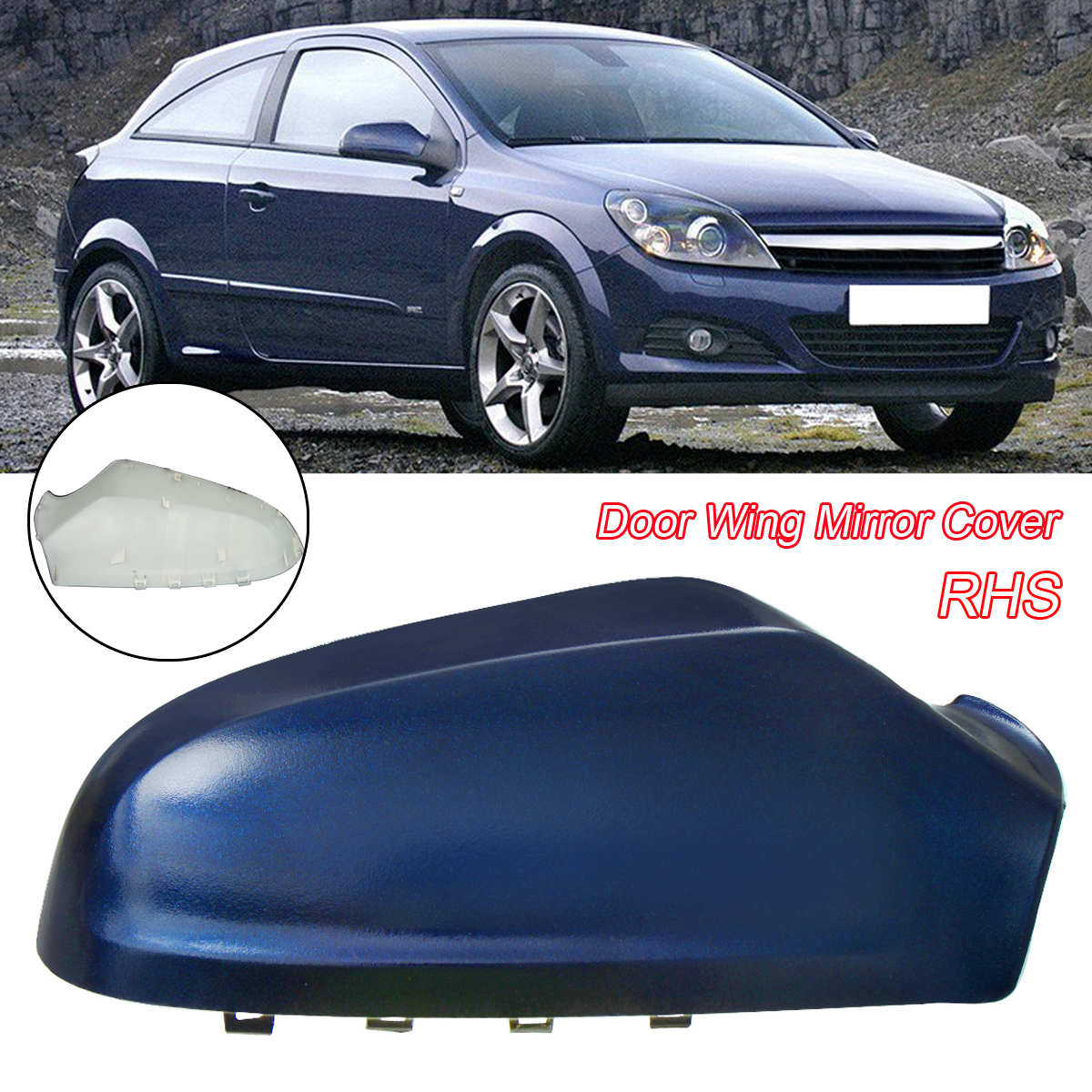 Driver Side Wing Mirror Cover Caps 