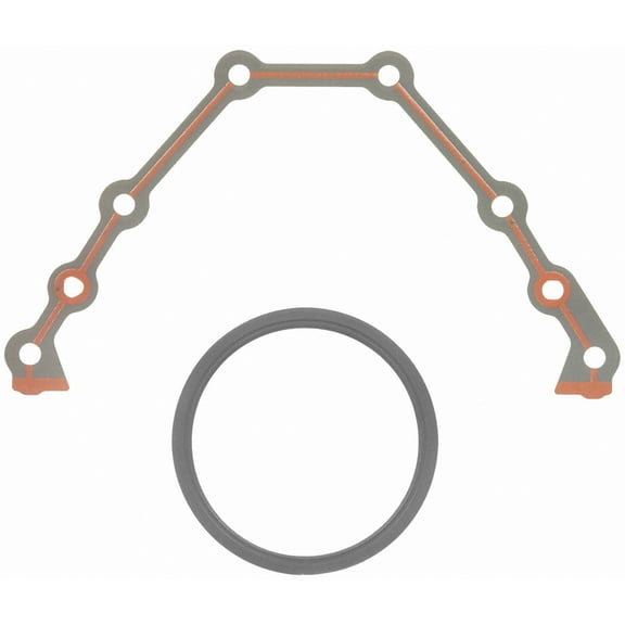 FEL-PRO BS 40591 Rear Main Seal Set Fits select: 1988-2001 PONTIAC GRAND AM, 1999-2001 OLDSMOBILE ALERO