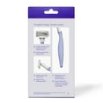 thumbnail image 6 of Flamingo Women's Razor Shaving Set with Razor Handle and 5-Blade Razor Cartridges, Lilac, 4 Piece, 6 of 10