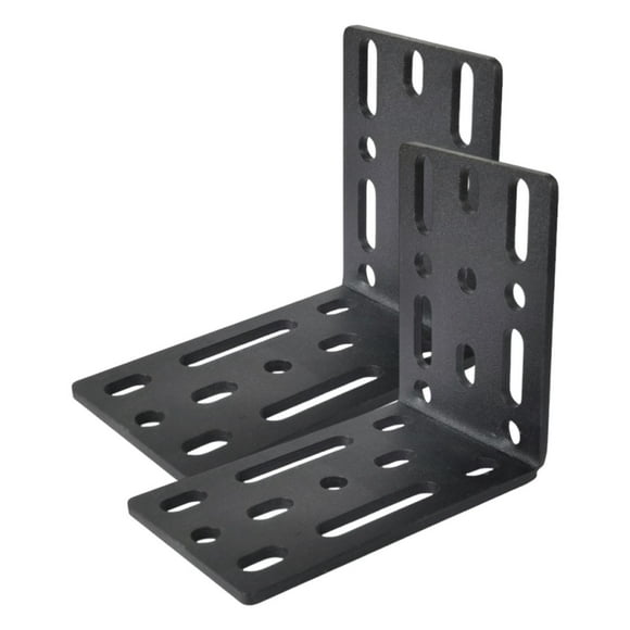 2 soportes en L para montaje de toldo, soportes preperforados, accesorios de repuesto para toldo Sin tornillos