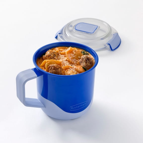 Rubbermaid Pack & Go 660 mL Microwavable Soup Mug, 100% Leakproof Meal Prep Container, Dishwasher-Safe and Microwave-Safe
