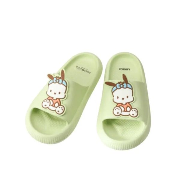 Zapatillas creativas Kawaii Sanrio Cinnamoroll, Pochacco de dibujos animados, sandalias My Melody, sandalias antideslizantes para el hogar, regalo