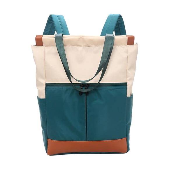 Sonducket para portátil impermeable Escuela universitaria Bolsa informal Bolsas de mensajero y de hombro Verde