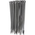 thumbnail image 1 of ORUYROP 6" Black 40lbs (1,000 Pack) Zip Ties, Choose Size/Color, by, 1 of 7