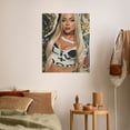 thumbnail image 6 of Liv morgan Poster, Canvas Decorative Poster, Wall Hanging Painting for Bedroom Living Room Dorm, 6 of 7