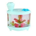 thumbnail image 1 of 460Ml Usb Fish Tank Ultrasonic Humidifier Mist Maker Led Night Light Atomizer Essential Oil Aroma Diffuser, 1 of 4