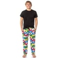 thumbnail image 7 of Hunter X Hunter Men's Gon Killua Kurapika Leorio Hisoka Character Grid Adult Lounge Bottoms Pajama Pants, 7 of 7