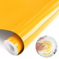thumbnail image 1 of czcpp-Permanent Vinyle Rouleau de Vinyle Jaune, Compatible avec Cricut-12 x 6 Pieds Vinyle Adhésif pour Machine à Découper, DIY pour Personnalisation, Durable sur Surface Lisse, 1 of 4