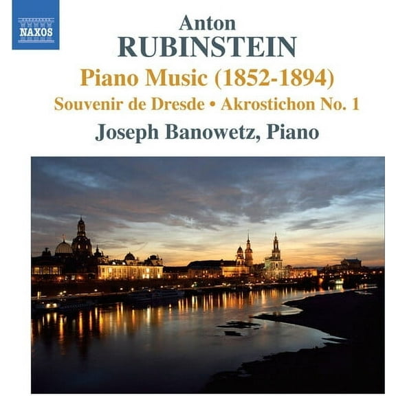 Joseph Banowetz - Piano Music (1852-1894) / Souvenir de Dresde - Music & Performance - CD
