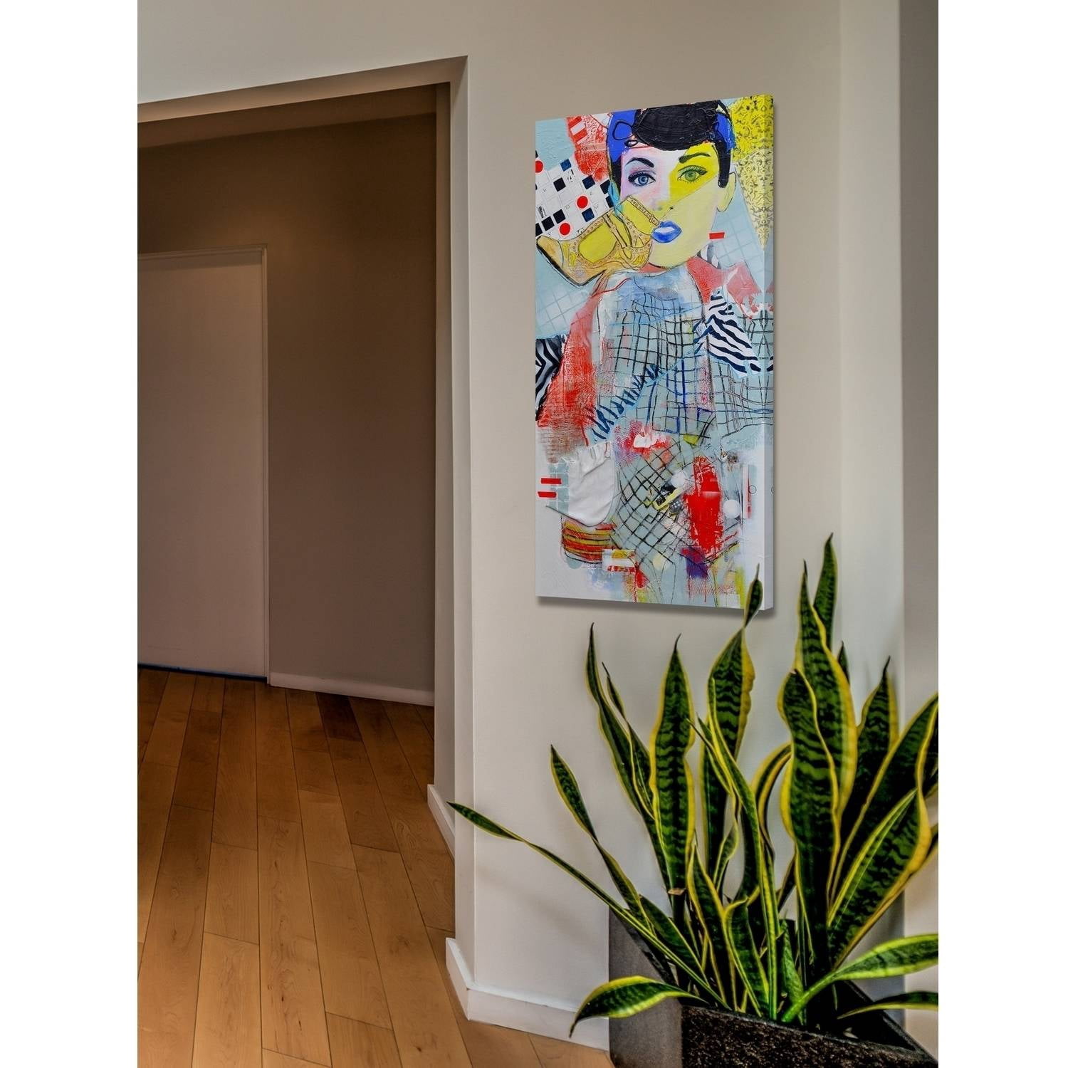 Marmont Hill ''Wax Doll'' Painting Print on Wrapped Canvas