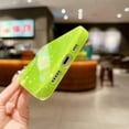 thumbnail image 6 of Cute Glitter for iPhone 13 Case 6.1 inch, Sparkle Bling Silicone Slim Bumper Shockproof Protective Phone Case for Women Girls (Green), 6 of 13