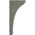 thumbnail image 3 of 2 1/4"W x 6"D x 10"H Stockport Wood Vintage Decor Bracket, Reclaimed Grey, 3 of 6