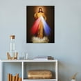 thumbnail image 4 of ADALE Sacred Heart of Jesus I Trust In You Divine Mercy Christian Poster Canvas Wall Art Living Room Wall Art Bedroom Decor Prints Pictures Unframed 11x14 Inch, 4 of 6