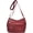 Burgandy, variant on Crossbody Bag for Women Soft PU Leather Shoulder Purses with Anti Theft Pockets Lightweight