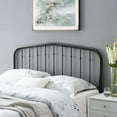thumbnail image 2 of Headboard, Twin Size, Metal, Black, Modern Contemporary Urban Design, Bedroom Master Guest Suite, 2 of 7