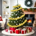 thumbnail image 5 of WEGFTDUOP Christmas Decor Christmas Encrypted Decorative Rattan And Colourful Light Up Door Window Arrangement Staircase Handrail Christmas Tree Decorations Holiday Products, 5 of 6
